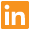 LinkedIn logo icon (orange)