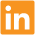 LinkedIn icon (orange)